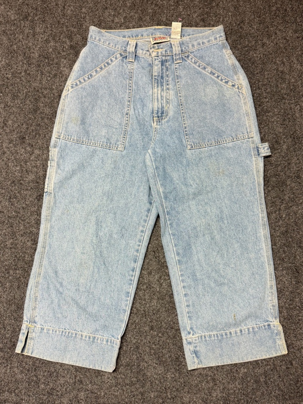 Vintage 90s Basic Editions‎ Capri Denim Jeans High Rise 26